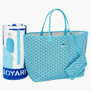 Goyard Saint Louis Gm Bag And Balise Towel Turquoise