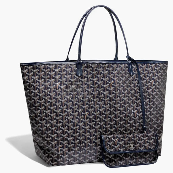 Goyard Saint Louis Tote Gm Navy Blue