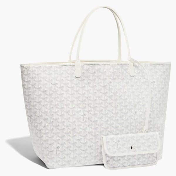 Goyard Saint Louis Tote Gm White