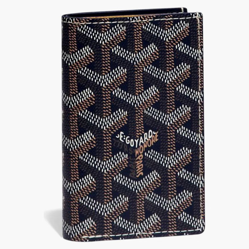 Goyard Saint Pierre Card Holder Navy Blue