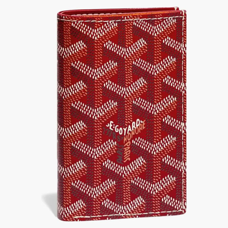 Goyard Saint Pierre Card Holder Red