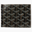 Goyard Saint Thomas Money Clip Wallet Goyardine Black Tan