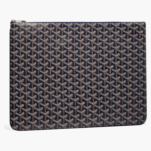 Goyard Senat Pouch Gm Navy Blue