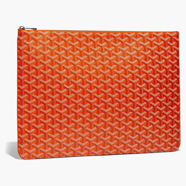Goyard Senat Pouch Gm Orange