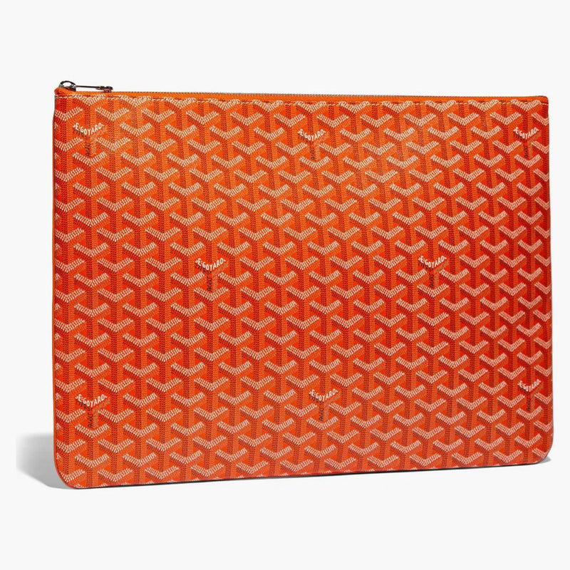Goyard Senat Pouch Gm Orange