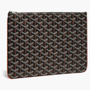 Goyard Senat Pouch Mm Black/natural