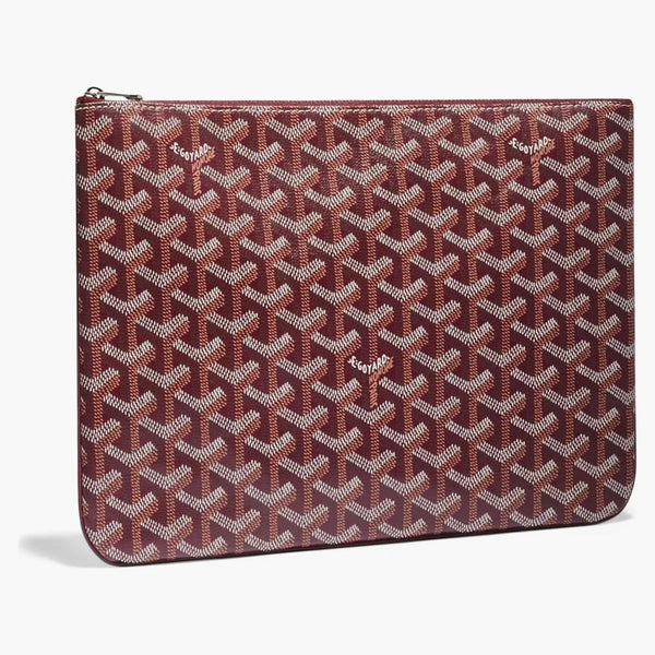 Goyard Senat Pouch Mm Bordeaux