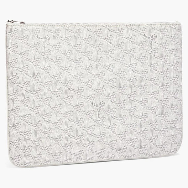 Goyard Senat Pouch Mm White