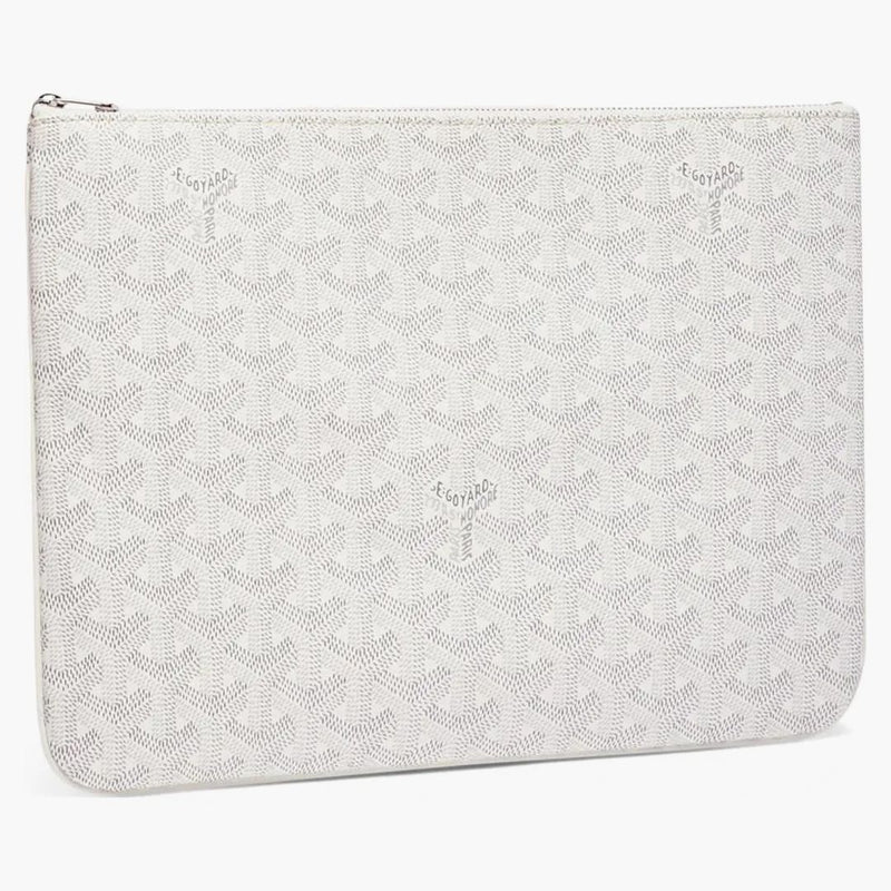 Goyard Senat Pouch Mm White
