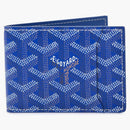 Goyard Slot Wallet Victoire Companion Goyardine Blue