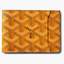 Goyard Slot Wallet Victoire Companion Goyardine Yellow