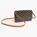 Goyard varenne kontinental plånbok svart