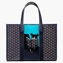 GOYDY VILLETTE MAD BAG MM NAVY BLU