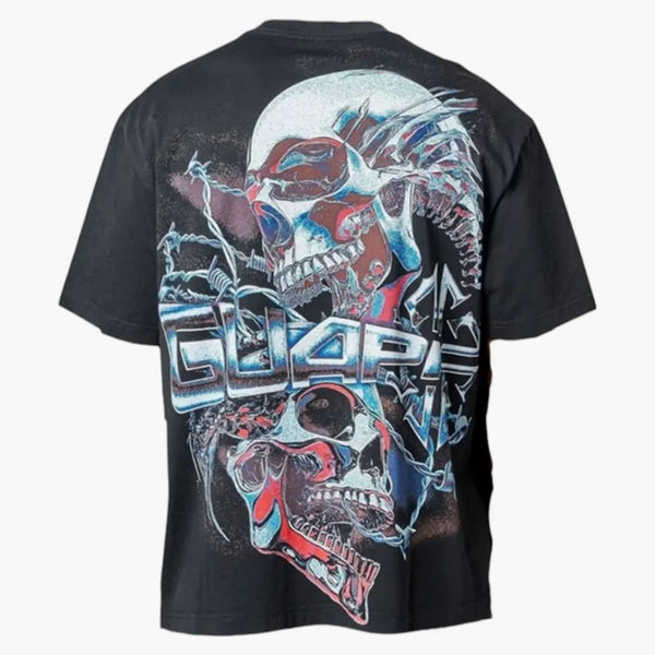 Guapi Chrome Skull Tea Black