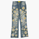 Guapi Vintage Wildblossom Denim Jean Blue