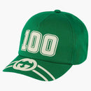 Gucci 100 Béisbol Velcro Strap Cap Green/White