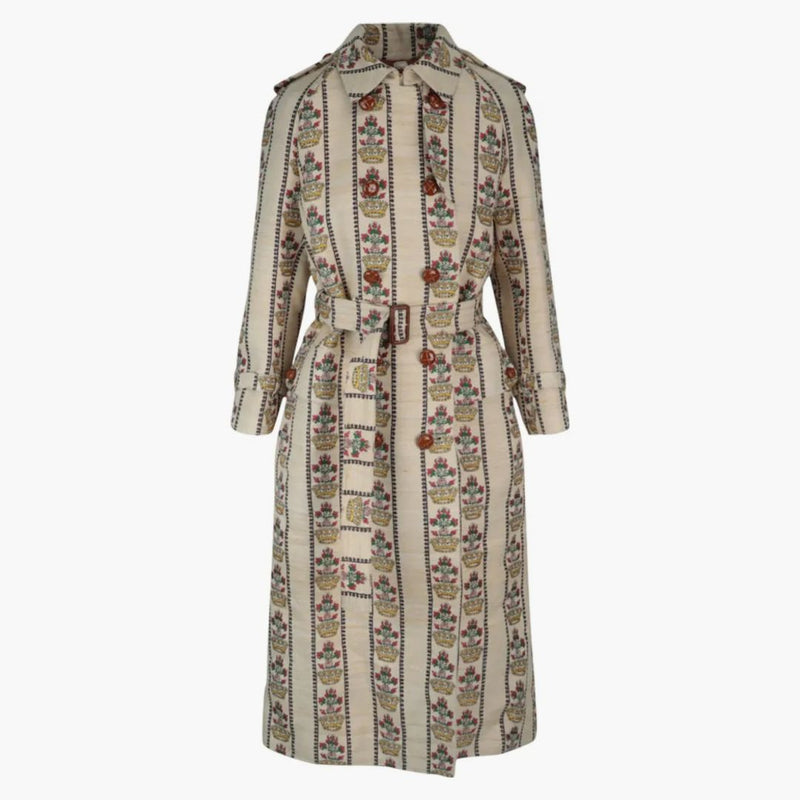 Gucci 100 Flower And Crown Coat Multi