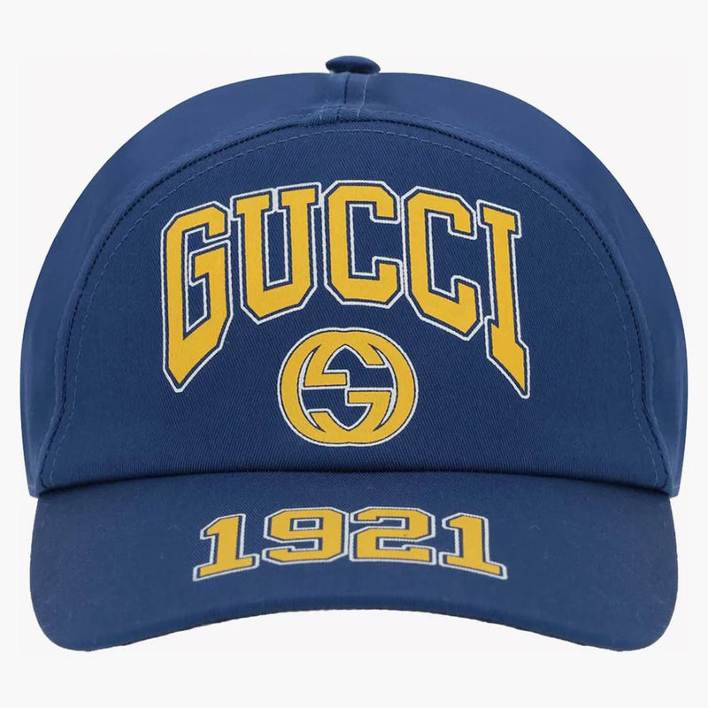 Gucci 1921 Logo Baseball has Blue