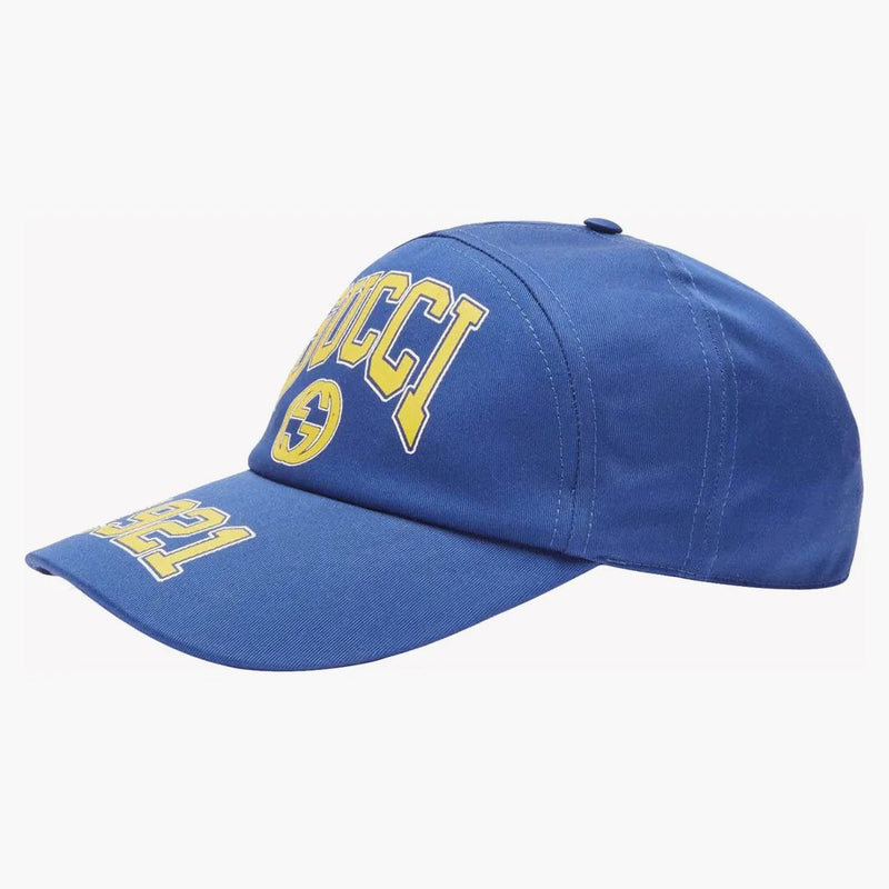 Gucci 1921 Logo Baseball has Blue