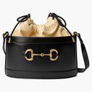 Gucci 1955 Horsebit Borse Bag Small Black/Burro
