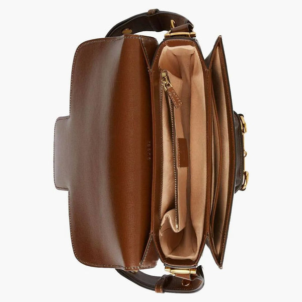 Gucci Horsebit 1955 Shoulder Bag Brown