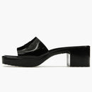 Gucci 60mm Slide Sandal Black Rubber
