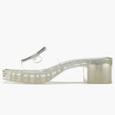 Gucci 60mm Slide Sandal Clear Rubber