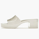 Gucci 60mm Slide Sandal White Rubber