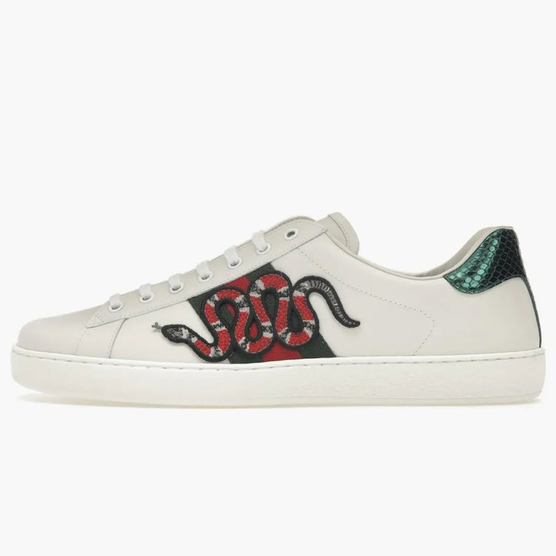 Gucci Ace Embroidered Snake