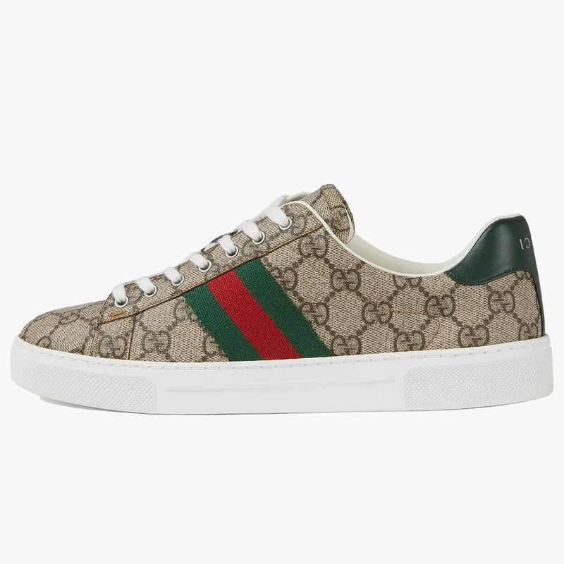 Gucci Ace GG Crystal Canvas Beige (kobiety)