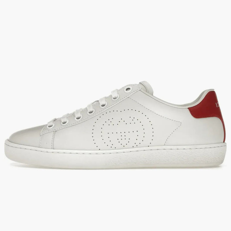 Gucci Ace blokowanie G White Red (Women's)