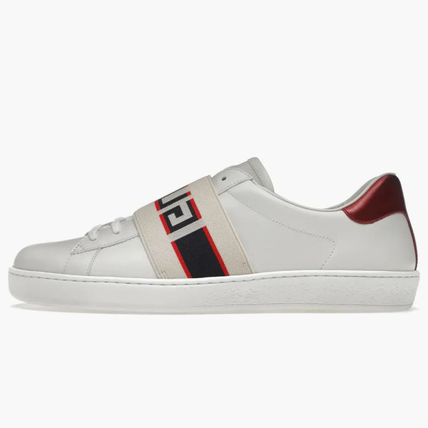Ivory Gucci Ace Stripe