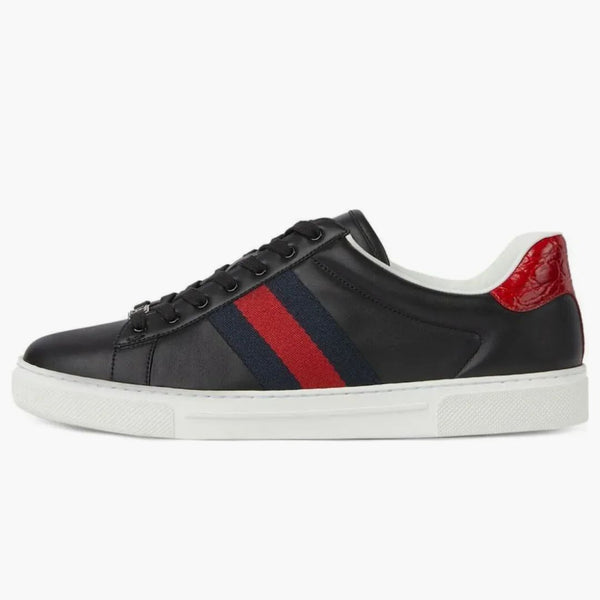 Gucci ace Web Black Navy Red