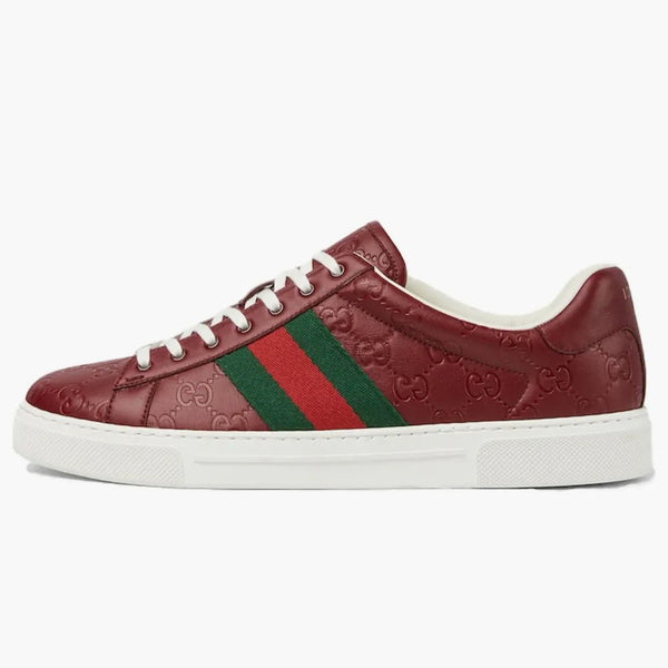Gucci ace Web Red Rosso Ancora