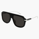 Gucci Acetate Aviator Frame Solglasögon Black/Gray (GG1309S-005-FRI)