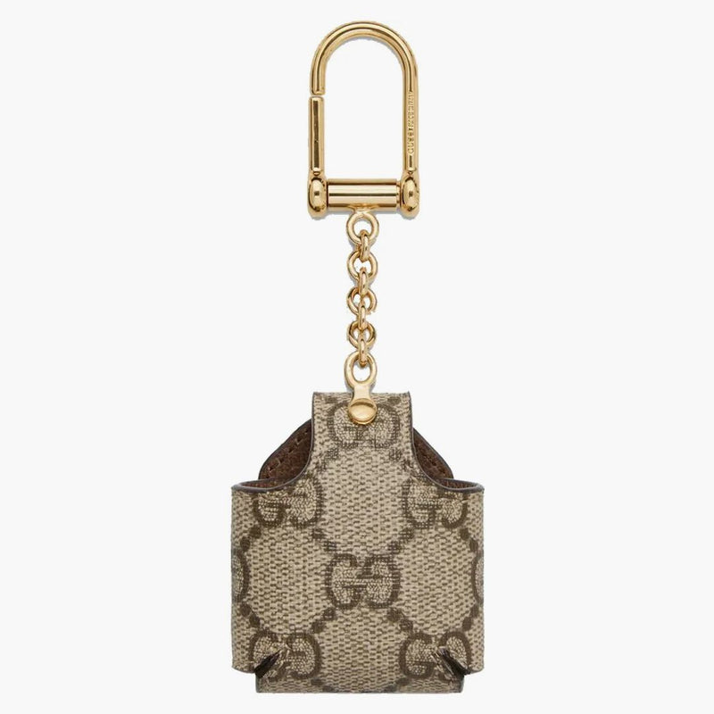 Gucci Airpods Case Ophidia Gg Beige/ebony