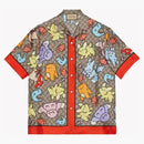 GUCCI Animal Print Shirt Multi