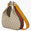 Gucci Attache Shoulder Bag Large GG Supreme Beige/Ebony/Multi