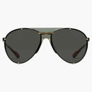 Gucci Aviator Metal Sunglasses Ruthenium Gray (624148 I3330 8012)