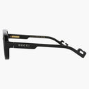 Gucci Aviator Sunglasses Black/Black/Silver (GG1239S-30013509-002)