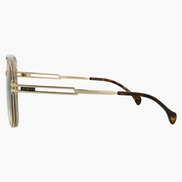 Occhiali da sole Gucci Aviator Brown/Gold/Brown (GG1104S-30012810-002)