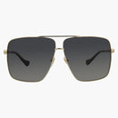 Gucci Aviator Sunglasses Gold/Gray (GG1087S-30012961-001)