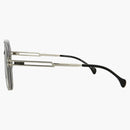 Gucci Aviator Sunglasses Gray/Silver/Gray (GG1104S-30012810-001)