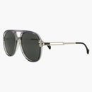 Gucci Aviator Sunglasses Gray/Silver/Gray (GG1104S-30012810-001)