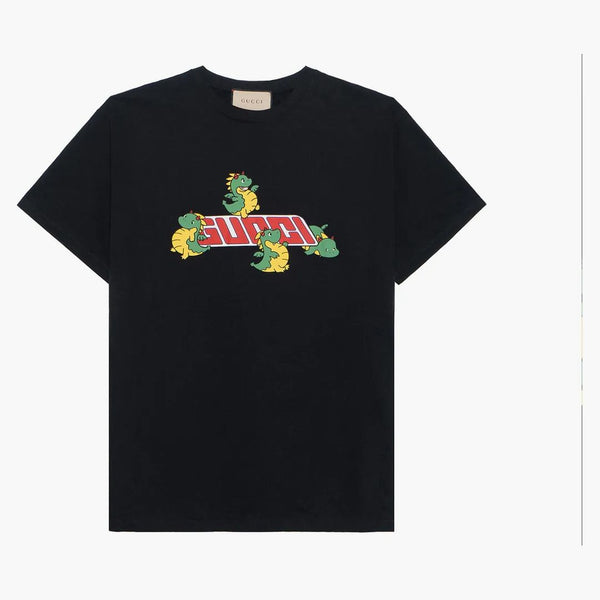 Gucci Baby Dragon Chinese New Year T-shirt czarny