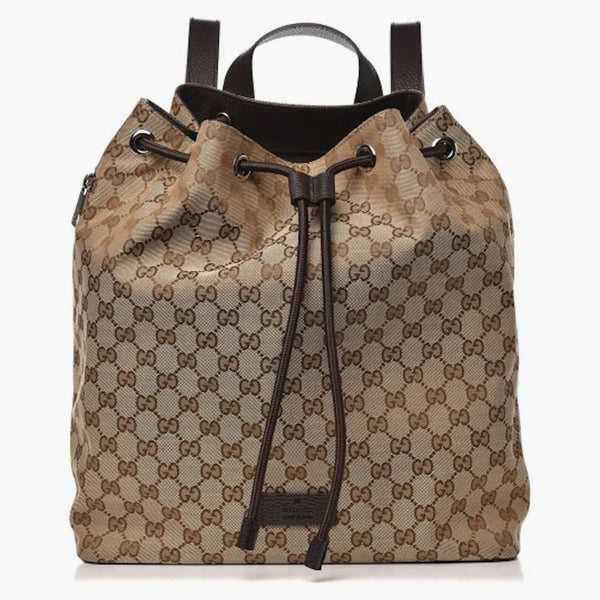 GUCCI SHEWSTRING MONOGRAM GG BEIGE/BROWN