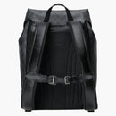 Mochila Gucci Medium GG Supreme Canvas Black/Gray