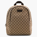 Gucci Top Zip Backpack Monogram GG Beige/Brown