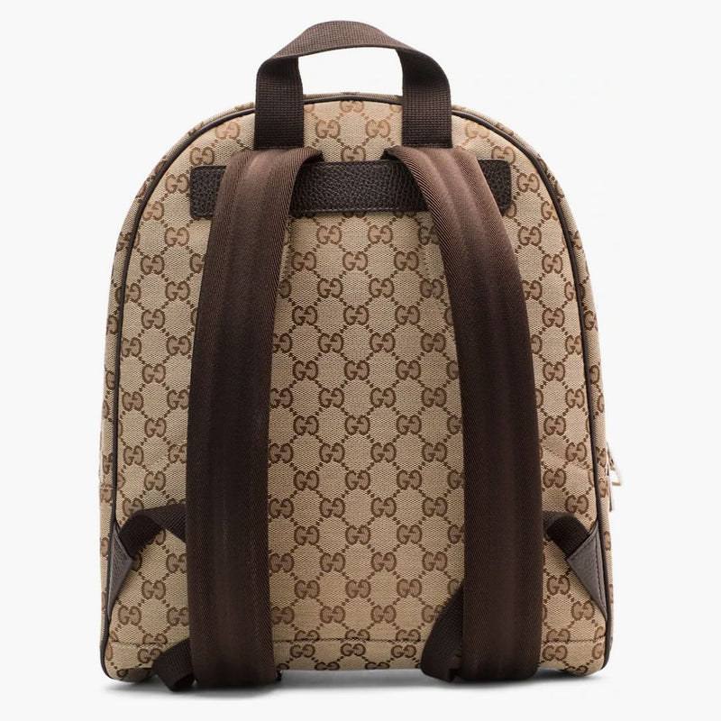 Monogram batohu Gucci Top Zip GG BEIGE/BROWN