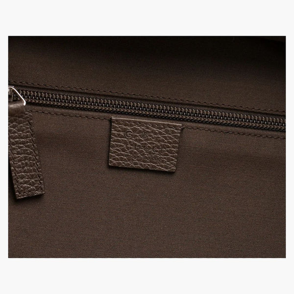 Monogram batohu Gucci Top Zip GG BEIGE/BROWN